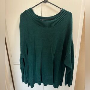 Sonoma 2x Green Knit Sweater
